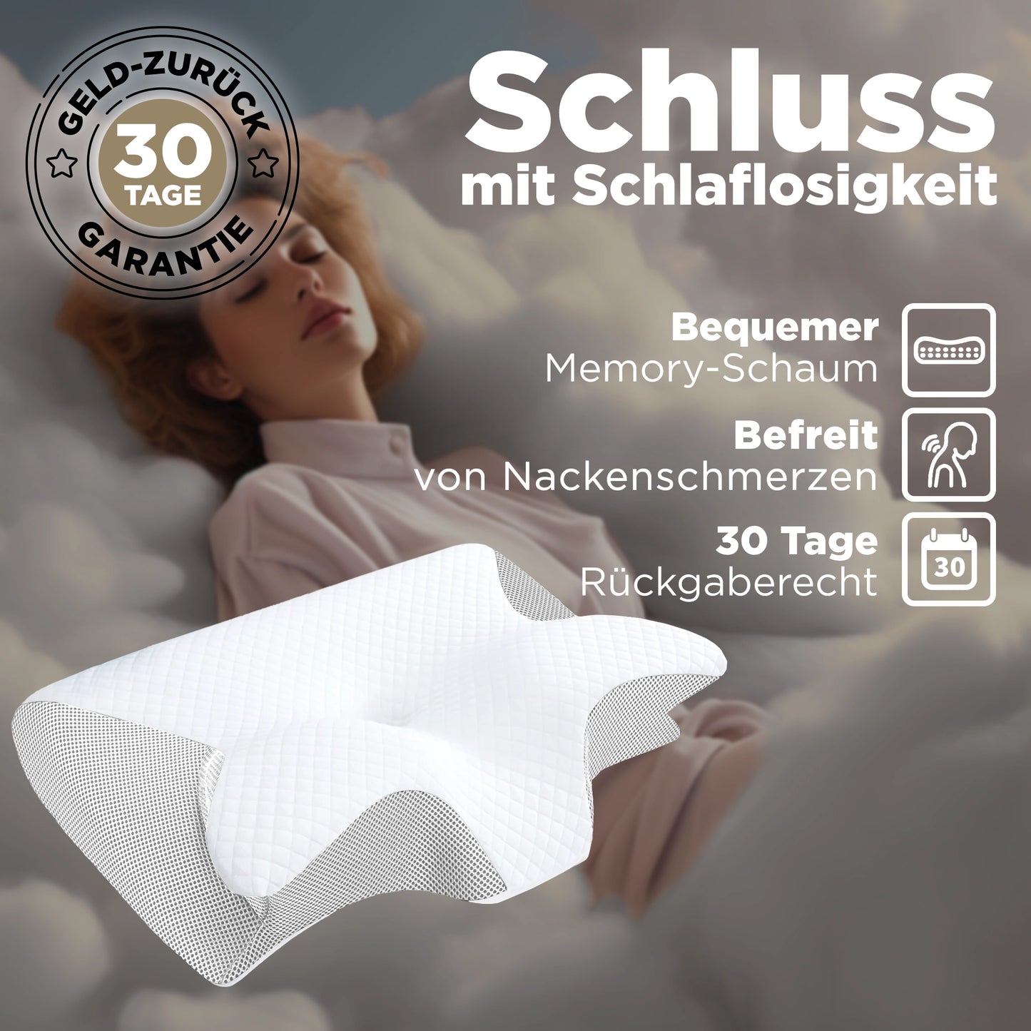 NervoFix Sleep – Konturkissen